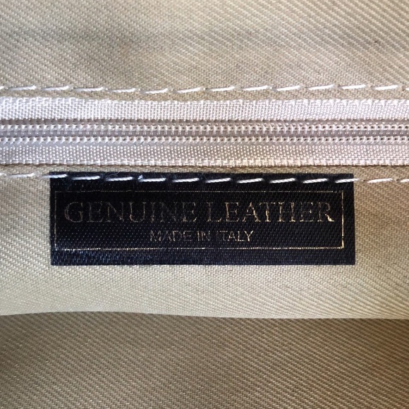 Anoki Paris Blue Leather Crossbody Bag - Picture 9 of 13